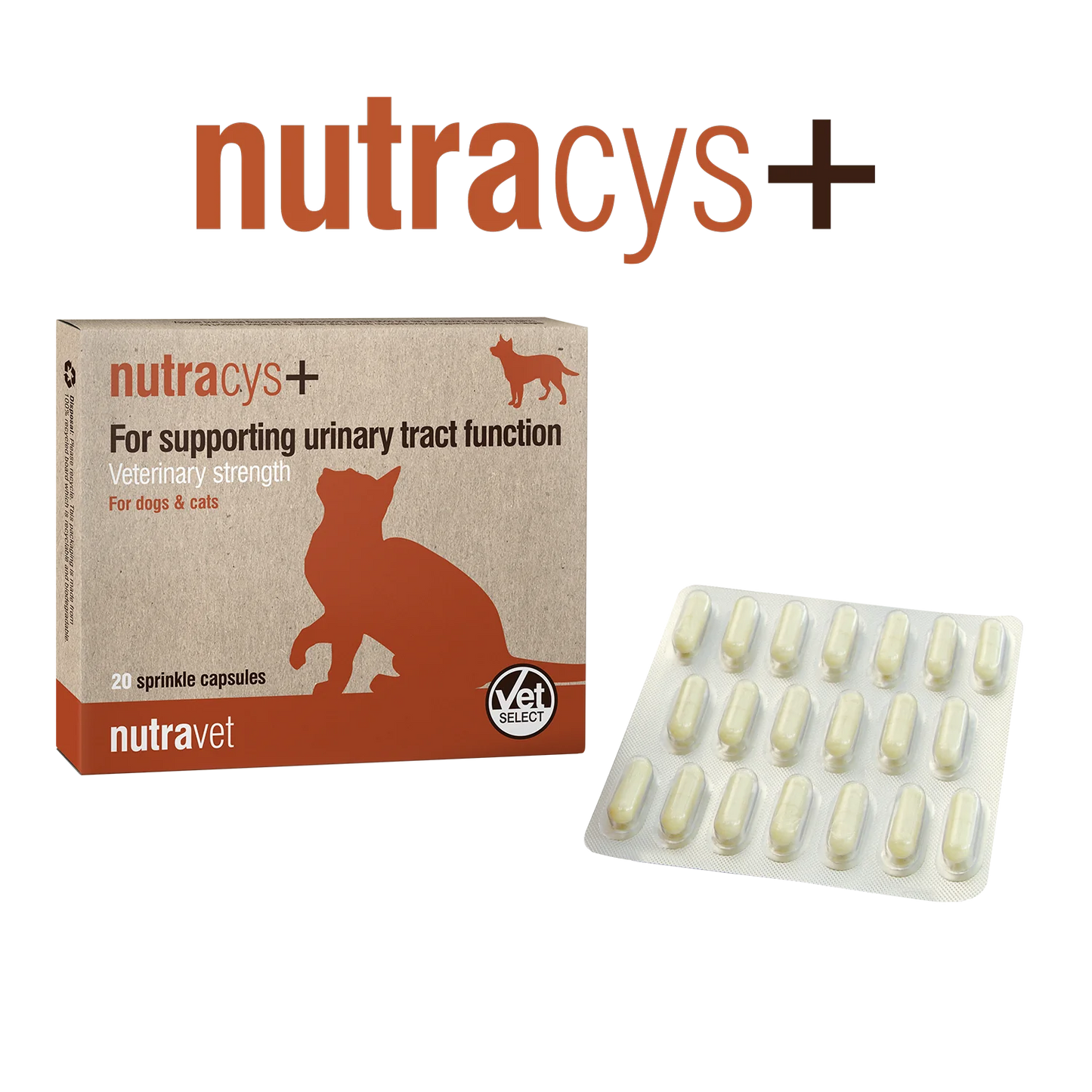 Nutravet - Nutracys+ (Urinary Supplement For Dogs & Cats) 220 Caps