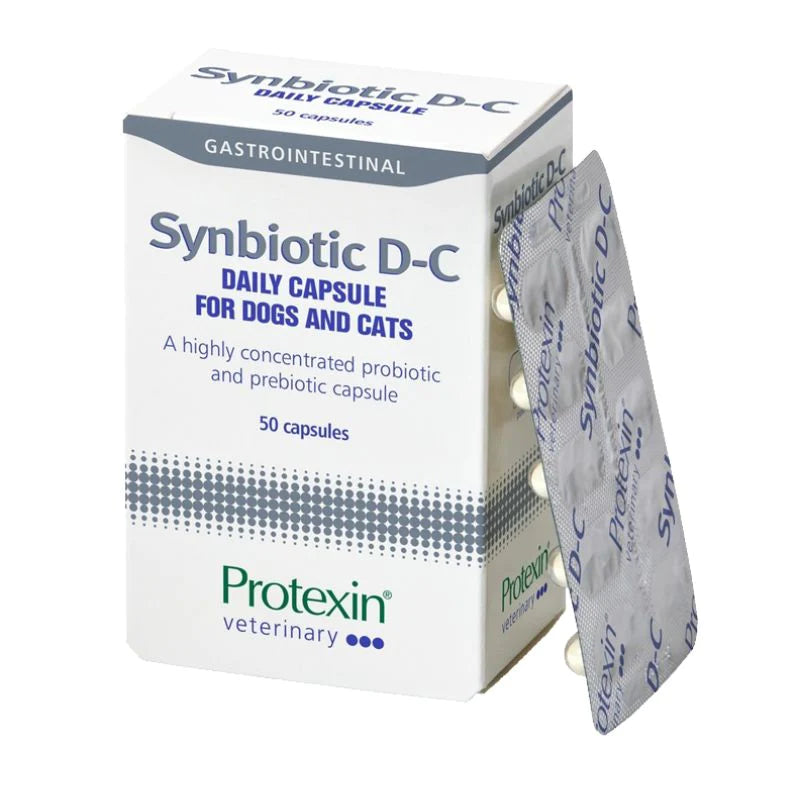 Protexin - Synbiotic D-C Digestive Supplement 50 Caps