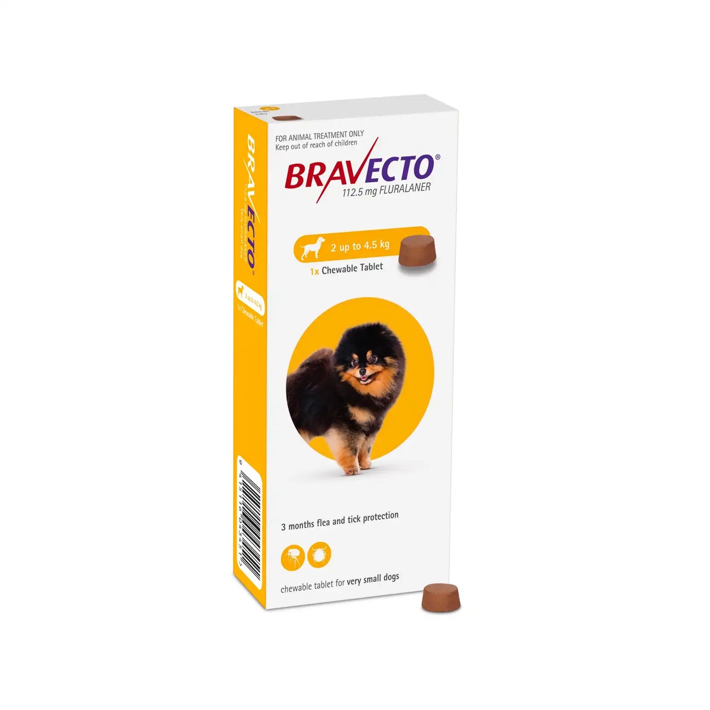 Bravecto防蚤牛蜱藥片