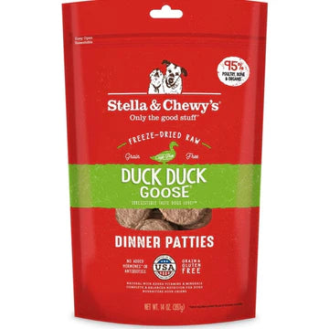 Stella & Chewy's - Freeze Dried Duck Duck Goose Dinner Patties