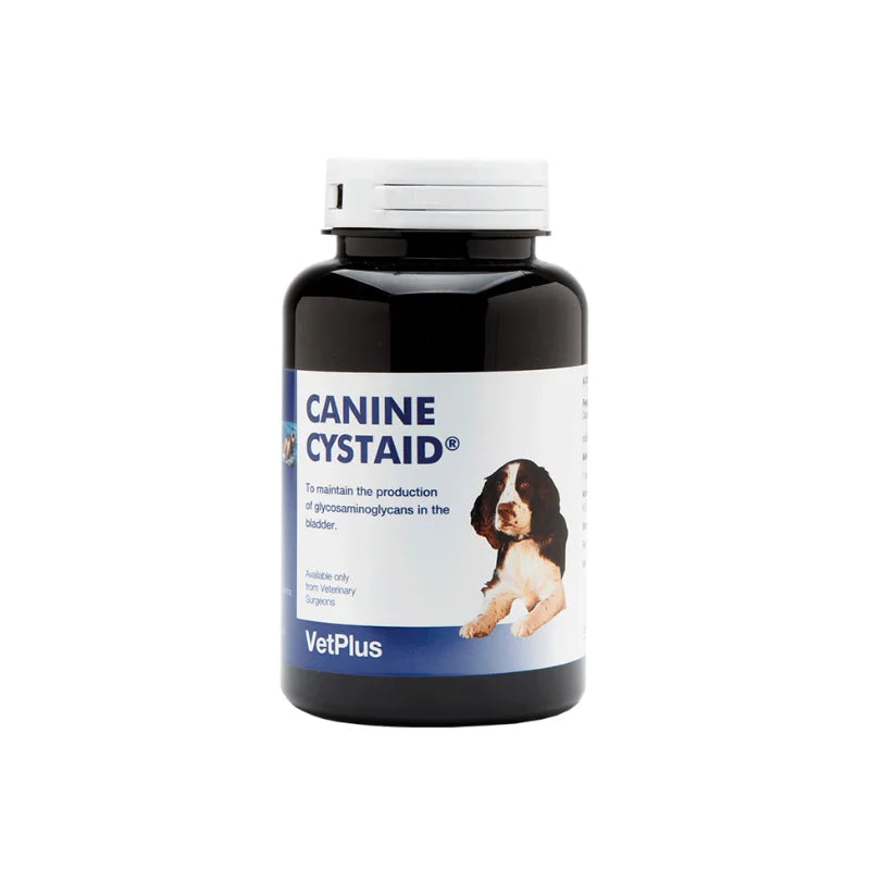 VetPlus - Canine Cystaid Urinary Supplement For Dogs - 120caps
