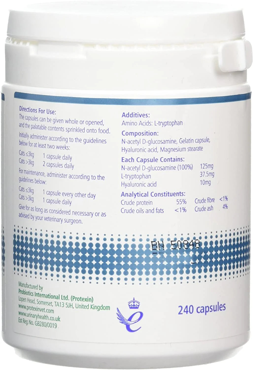 Protexin - Cystophan (Urinary Supplement For Cats) 240 Caps