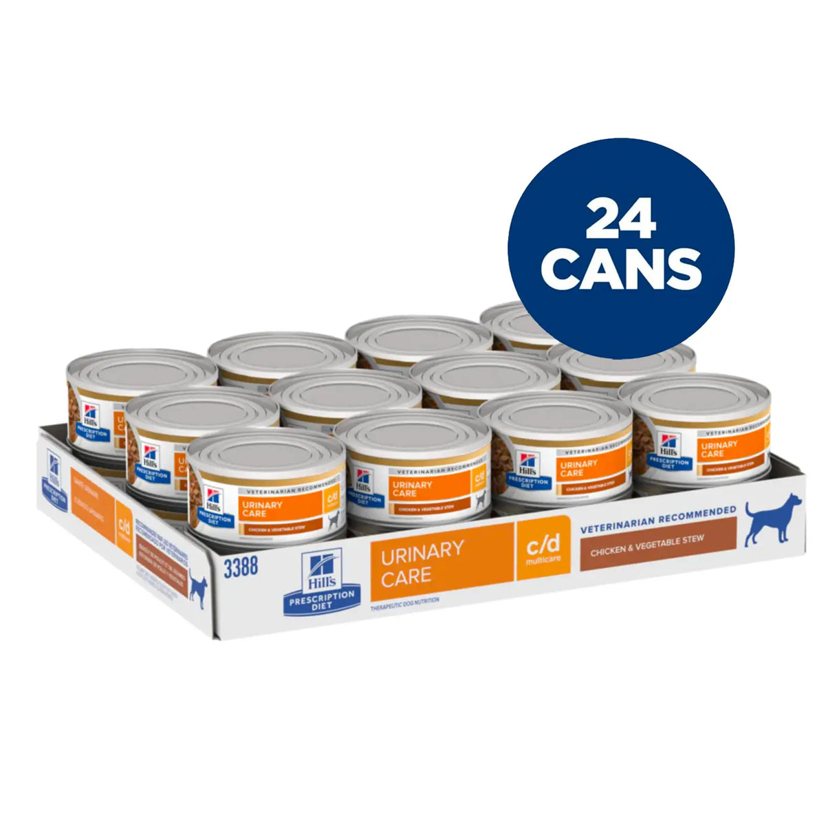 Hill's Prescription Diet - c/d Urinary Care stew with chicken & added vegetables (Can)