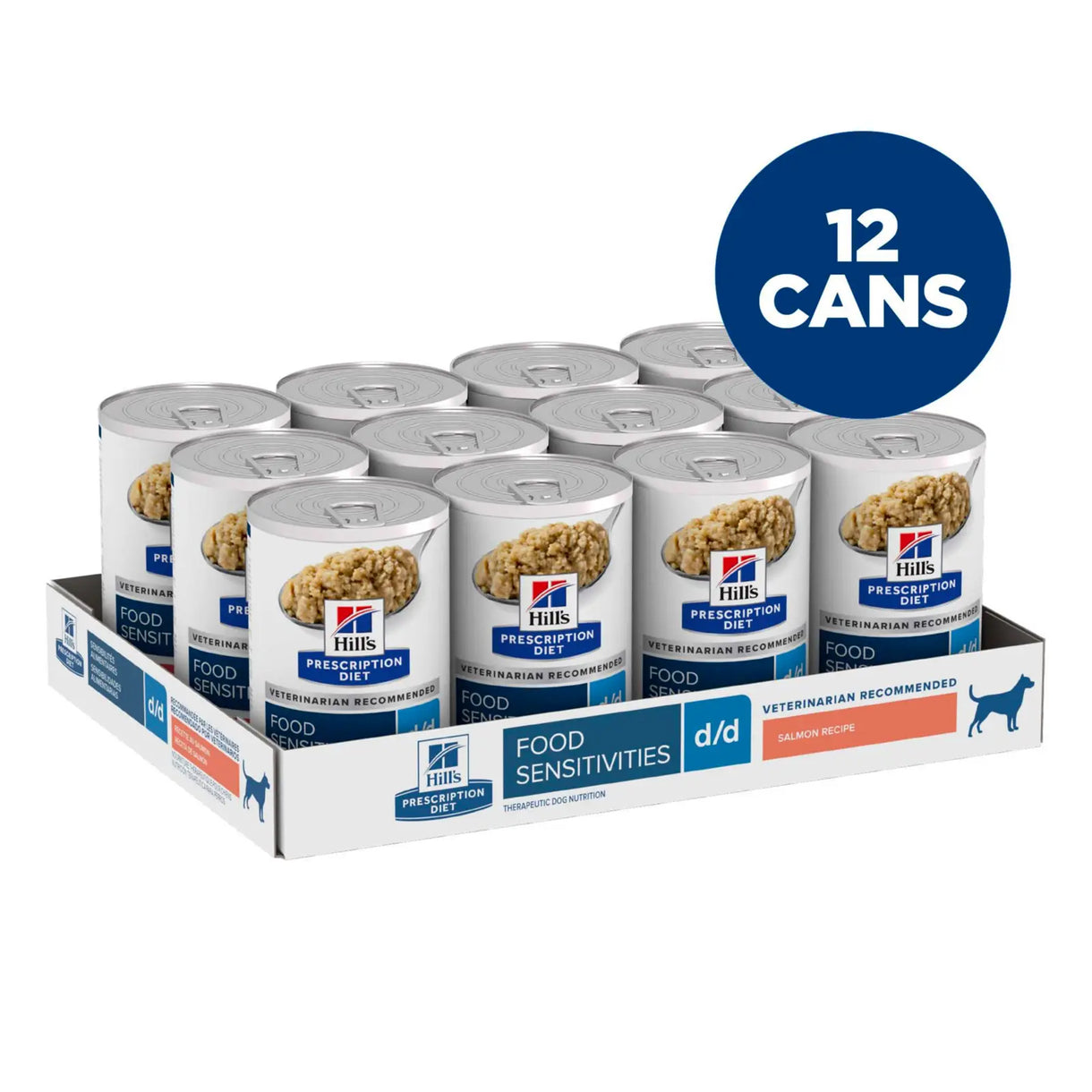 Hill's Prescription Diet - d/d Salmon & Potato (Can) - 希爾思處方食品 - d/d 犬用食物/皮膚敏感護理配方罐頭 (三文魚味) 13安士