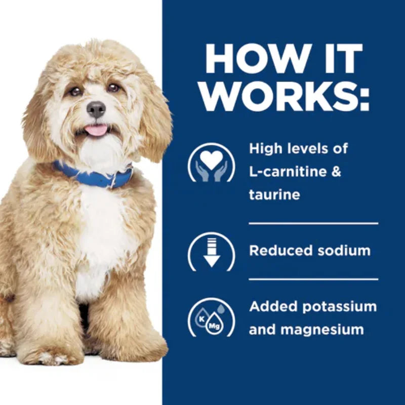 Hill's Prescription Diet - h/d Heart Care (Dry) 希爾思處方食品 - h/d 犬用心臟護理配方