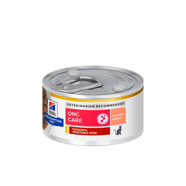 Hill's Prescription Diet - ONC Cancer Care Chicken & Vegetable Stew (Can) 希爾思處方食品 - 貓用 ONC CARE 腫瘤照護配方(雞肉燉蔬菜味) 2.9安士