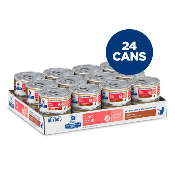 Hill's Prescription Diet - ONC Cancer Care Chicken & Vegetable Stew (Can) 希爾思處方食品 - 貓用 ONC CARE 腫瘤照護配方(雞肉燉蔬菜味) 2.9安士