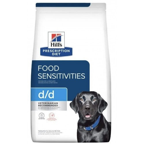 Hill's Prescription Diet - d/d Food Sensitivities (Potato&Salmon) 希爾思處方食品 - d/d 犬用食物/皮膚敏感護理配方 (薯仔及三文魚味) 8磅