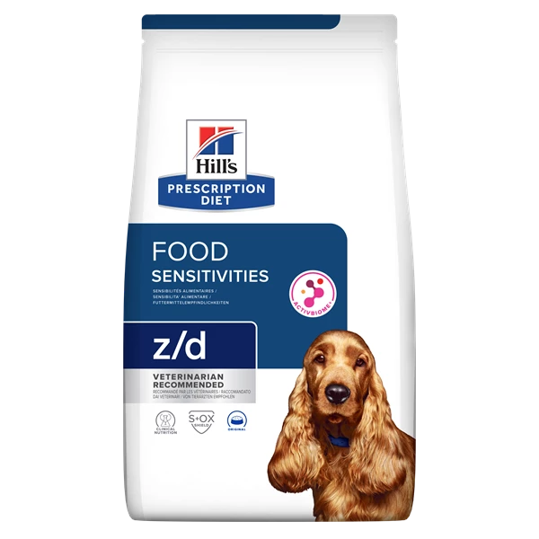 Hill's Prescription Diet - z/d Food Sensitivities (Dry) 希爾思處方食品 - z/d 犬用皮膚/食物敏感低過敏原配方