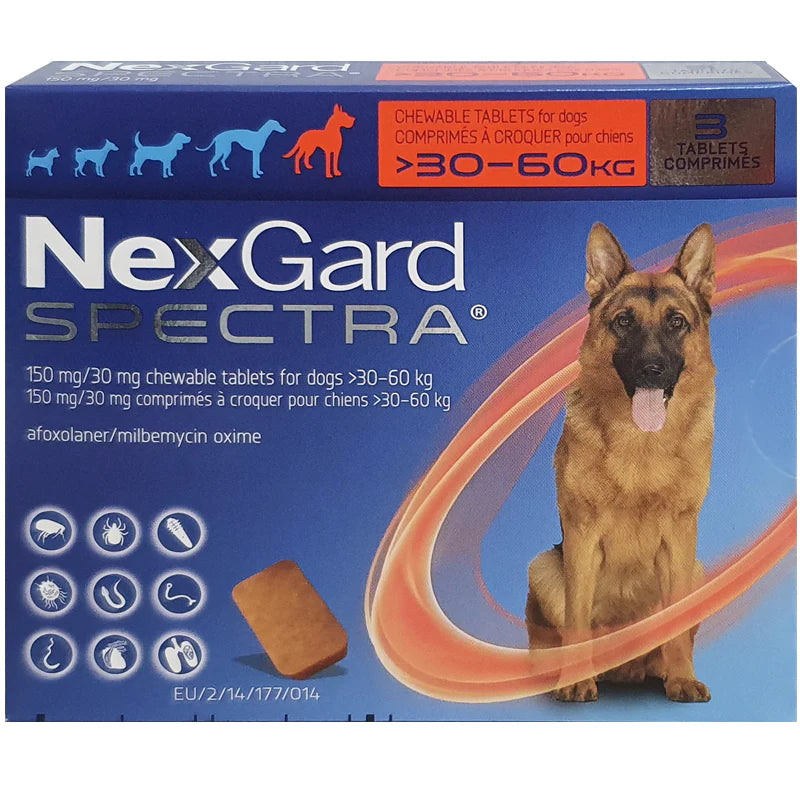 NexGard Spectra®驅蟲咀嚼片