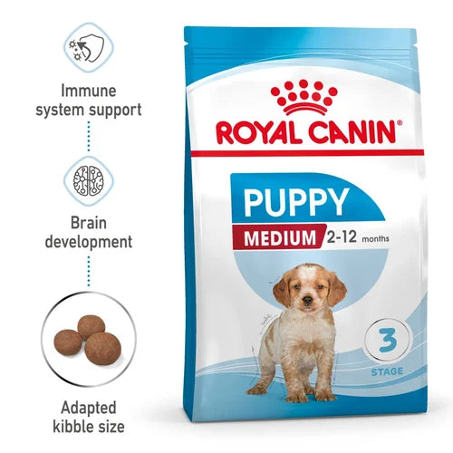 Royal Canin - Puppy Medium 2-12 months -中型幼犬營養配方
