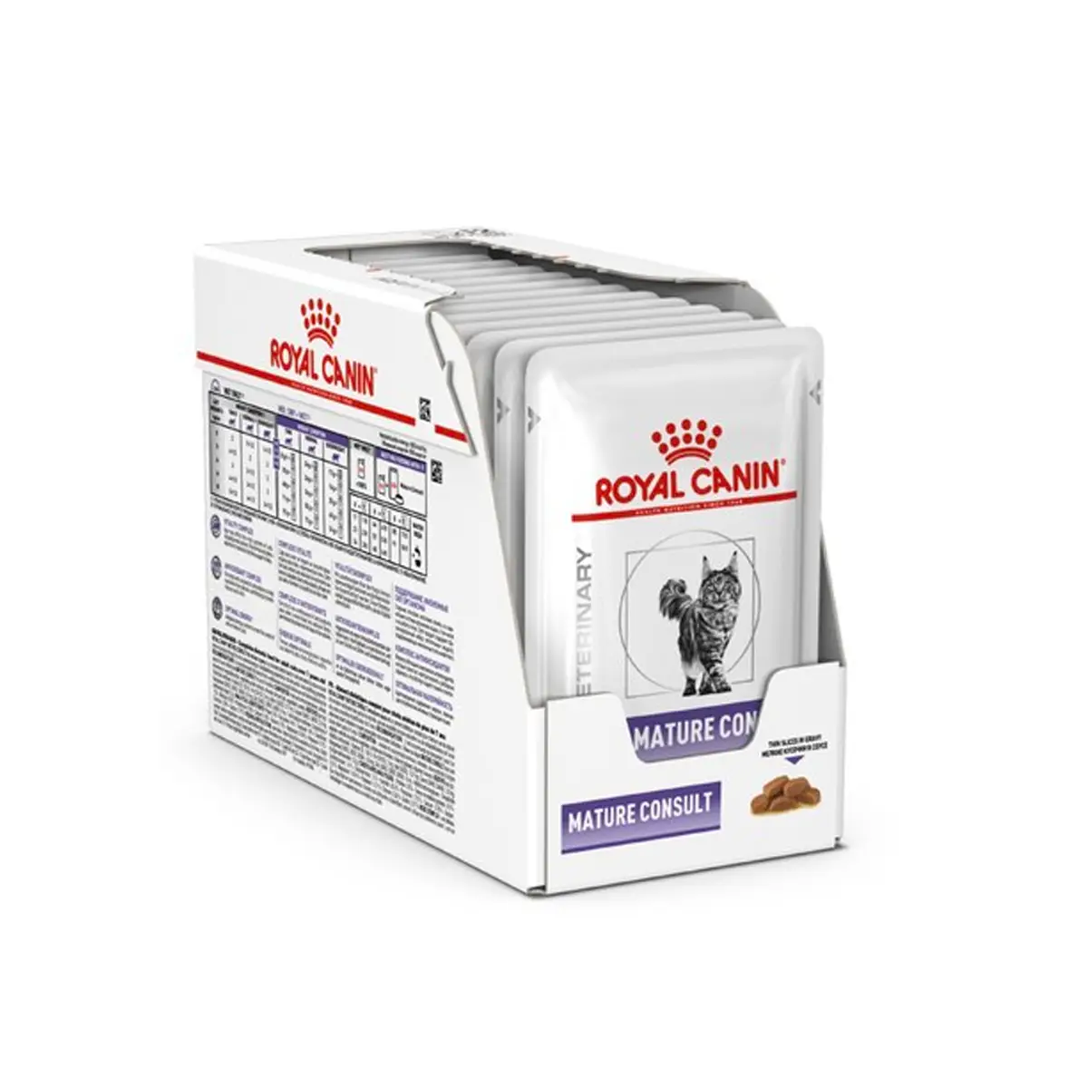 Royal Canin - Feline Mature Consult (Pouch -85g) 老貓高效營養健康管理袋裝濕糧