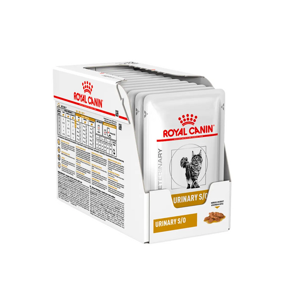 Royal Canin Veterinary Diet- Urinary S/O Gravy Pouch- 成貓泌尿道處方袋裝濕糧(肉汁) 85克 (每包)