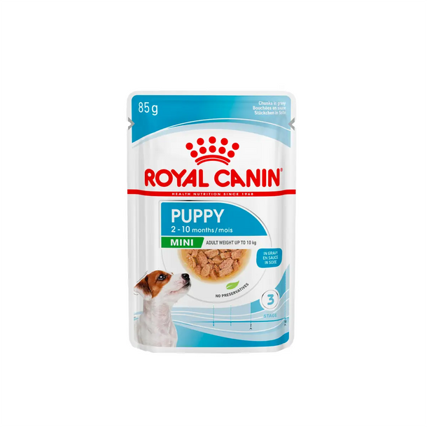 Royal Canin - Puppy Mini Gravy Wet Food 小型幼犬營養主食濕糧(肉汁)85g