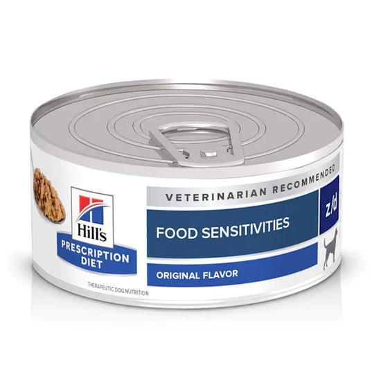Hill's Prescription Diet - z/d Food Sensitivities (Can) 希爾思處方食品 - z/d 犬用皮膚/食物敏感低過敏原配方罐頭