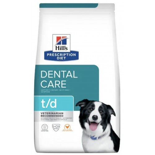 Hill's Prescription Diet - t/d Dental Care (Dry) 希爾思處方食品 - t/d 犬用口腔護理配方