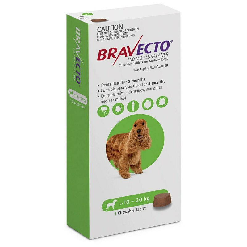 Bravecto防蚤牛蜱藥片