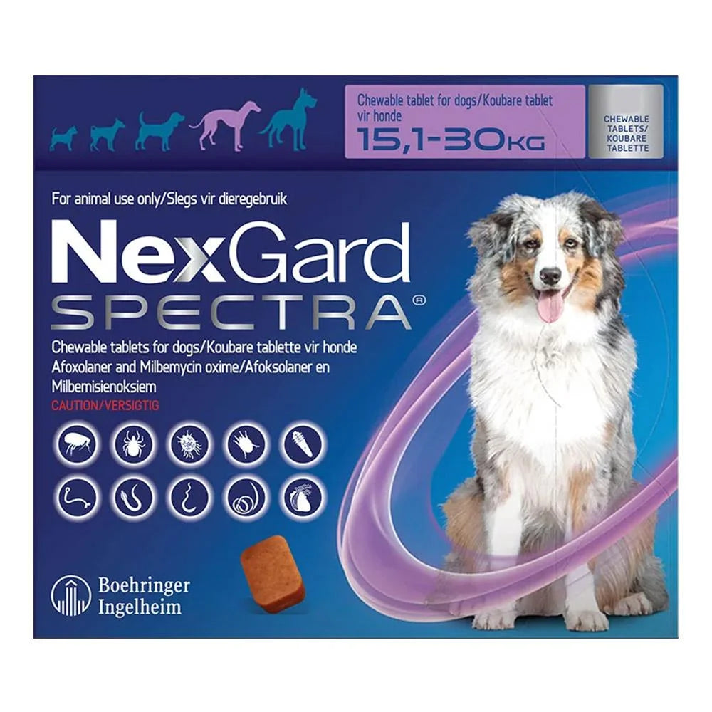 NexGard Spectra®驅蟲咀嚼片