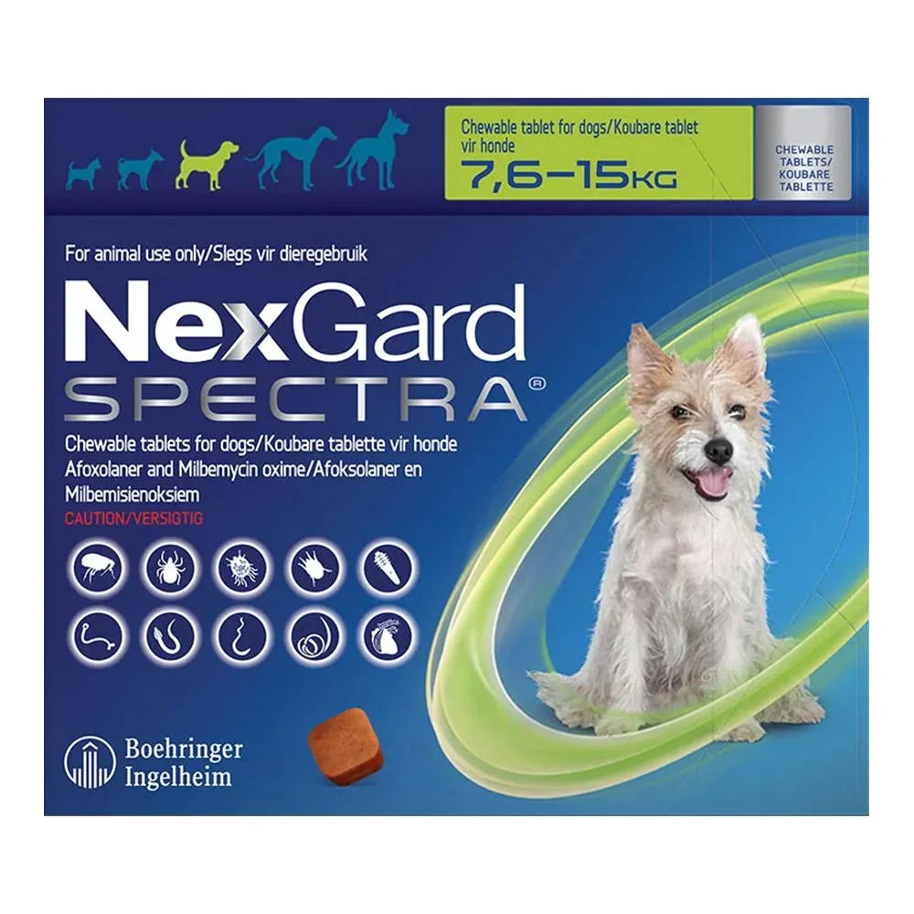 NexGard Spectra®驅蟲咀嚼片
