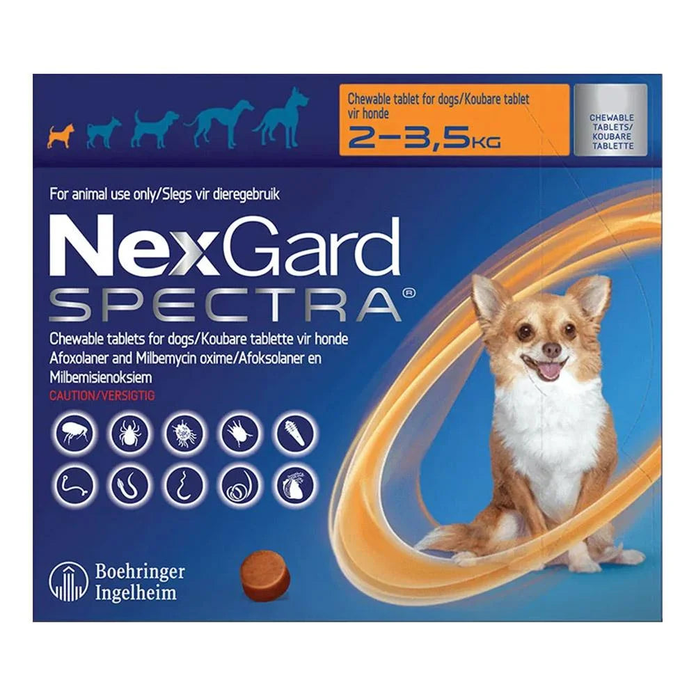 NexGard Spectra®驅蟲咀嚼片
