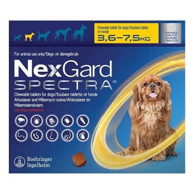 NexGard Spectra®驅蟲咀嚼片
