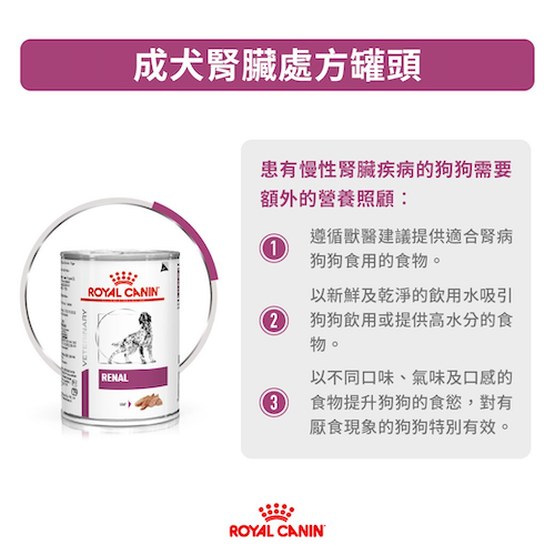 Royal Canin Veterinary Diet - Renal 成犬腎臟處方罐頭