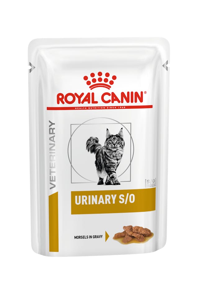 Royal Canin Veterinary Diet- Urinary S/O Gravy Pouch- 成貓泌尿道處方袋裝濕糧(肉汁) 85克 (每包)