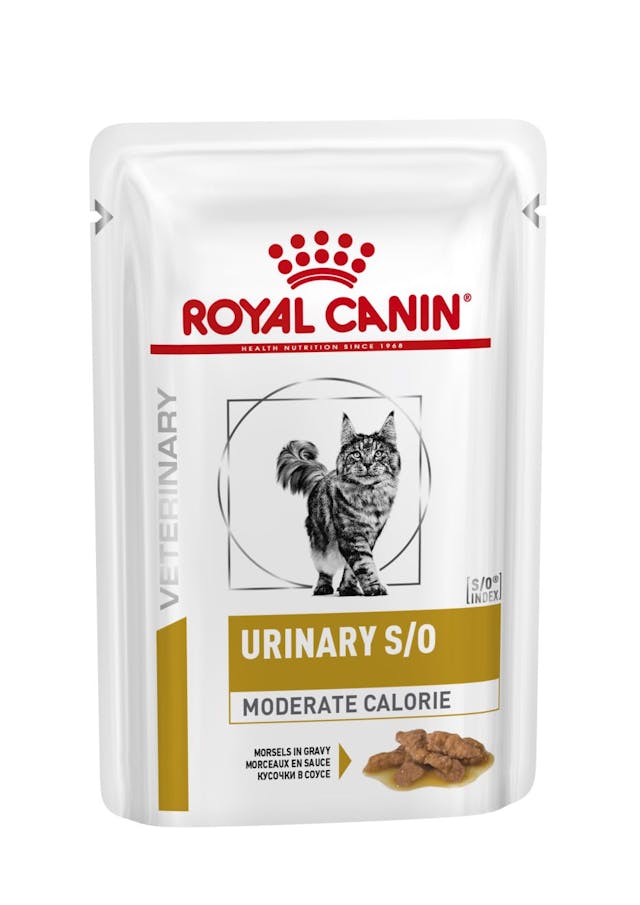 Royal Canin Veterinary Diet- Urinary S/O Moderate Calorie pouch- 85g