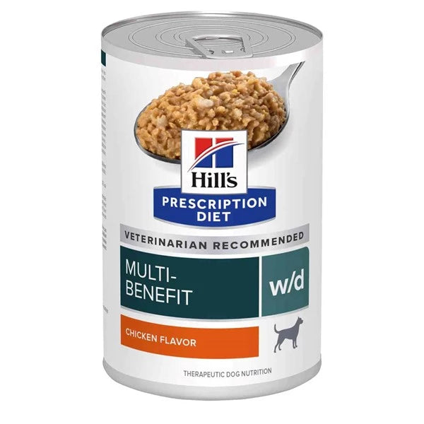 Hill's Prescription Diet -w/d Weight Control, diabetes and Digestive Maintenance (Can) 希爾思處方食品 - w/d 犬用多重管理配方罐頭 (雞肉味) 13oz