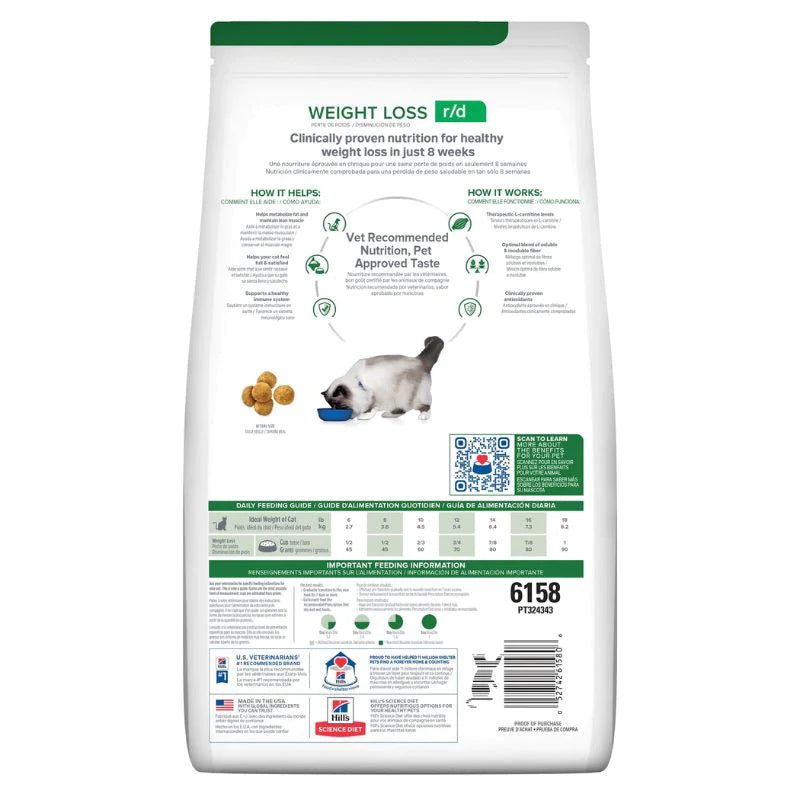 Hill's Prescription Diet - Feline R/D Weight Reduction