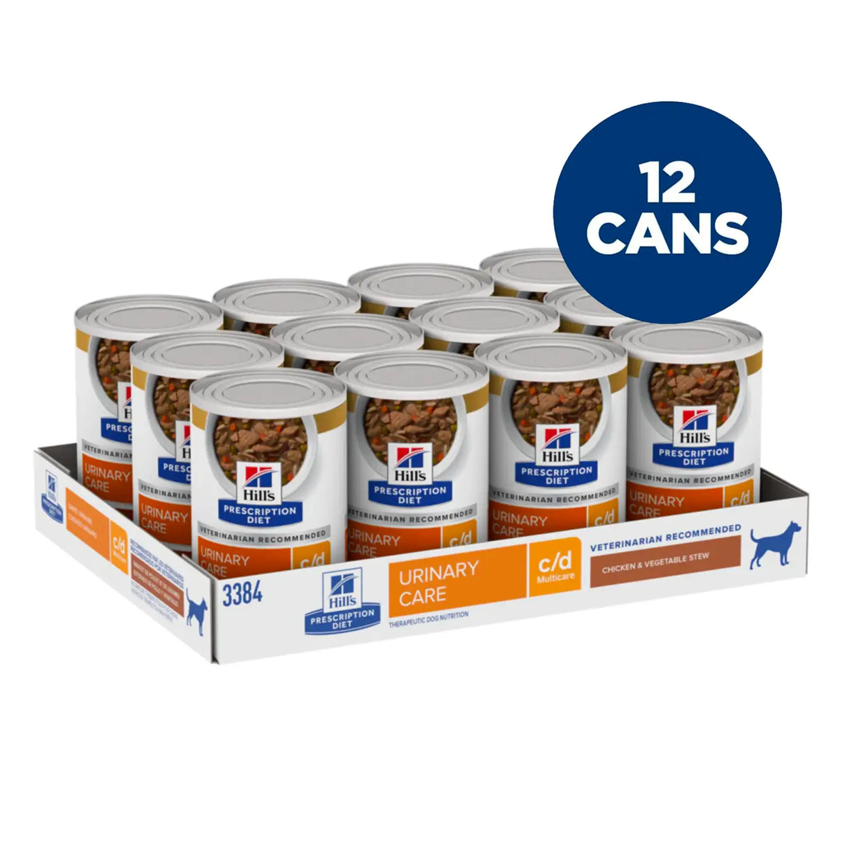 Hill's Prescription Diet - c/d Urinary Care stew with chicken & added vegetables (Can)