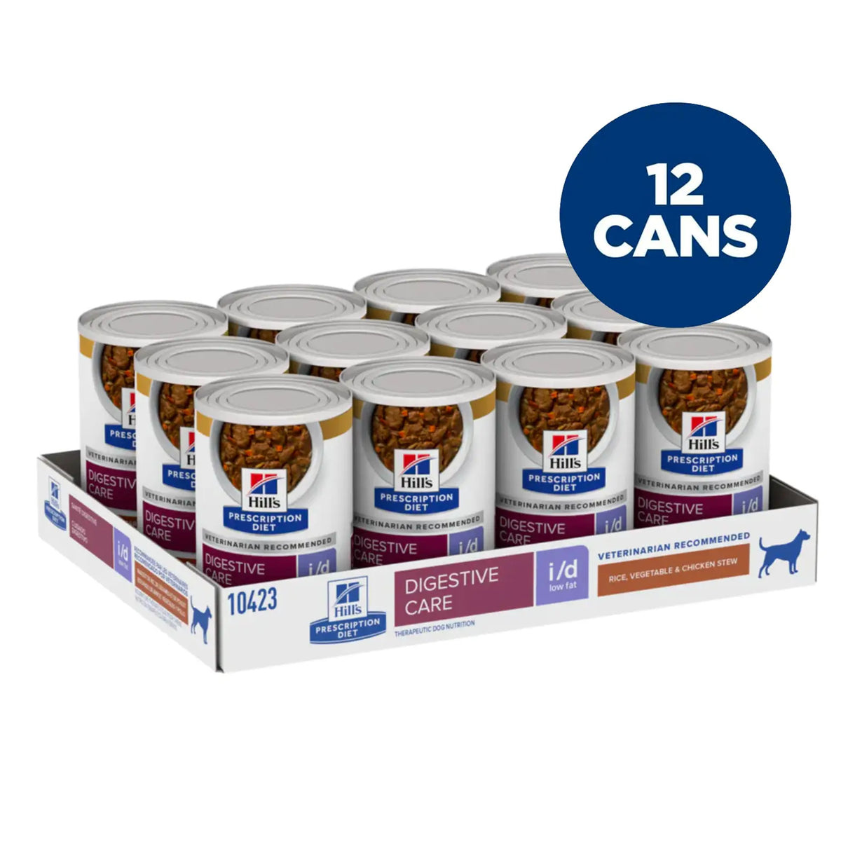 Hill's Prescription Diet - i/d Low Fat- Digestive Care- Rice, Vegetable & Chicken Stew (Can)