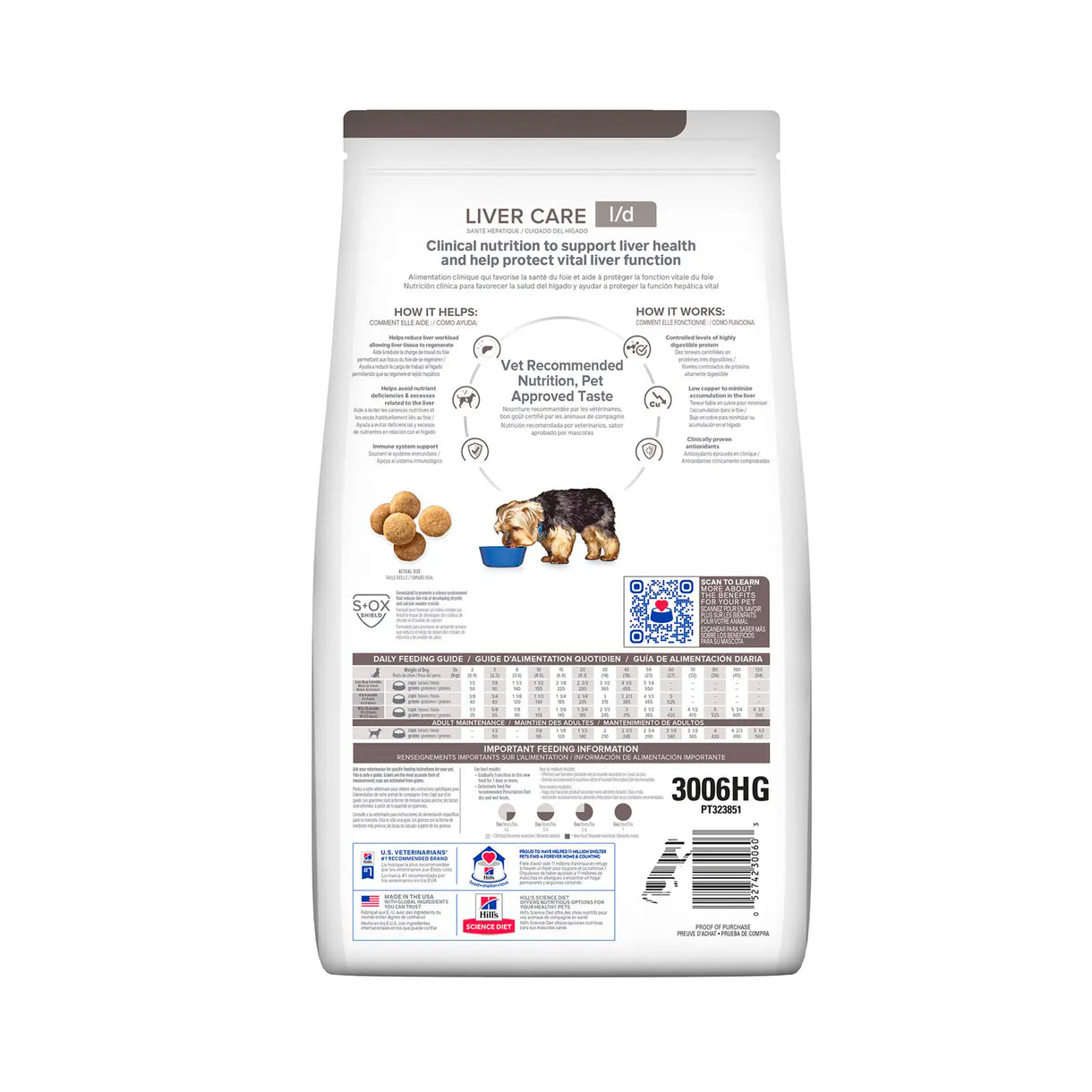 Hill's Prescription Diet - l/d Liver Care (Dry)
