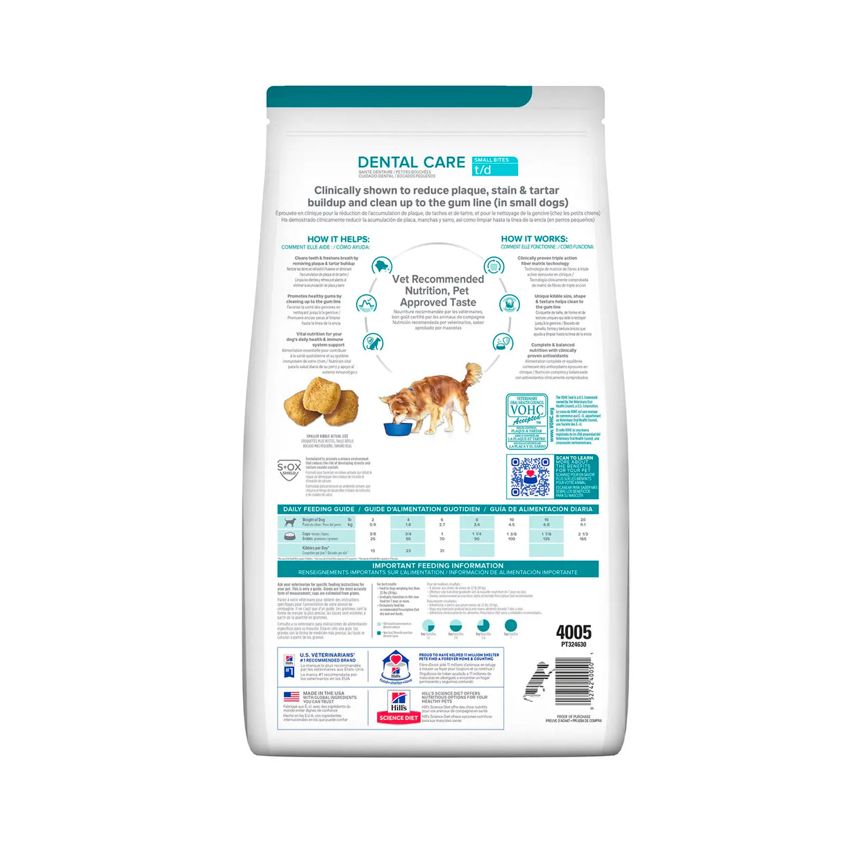 Hill's Prescription Diet - t/d Dental Care Small Bites (Dry)