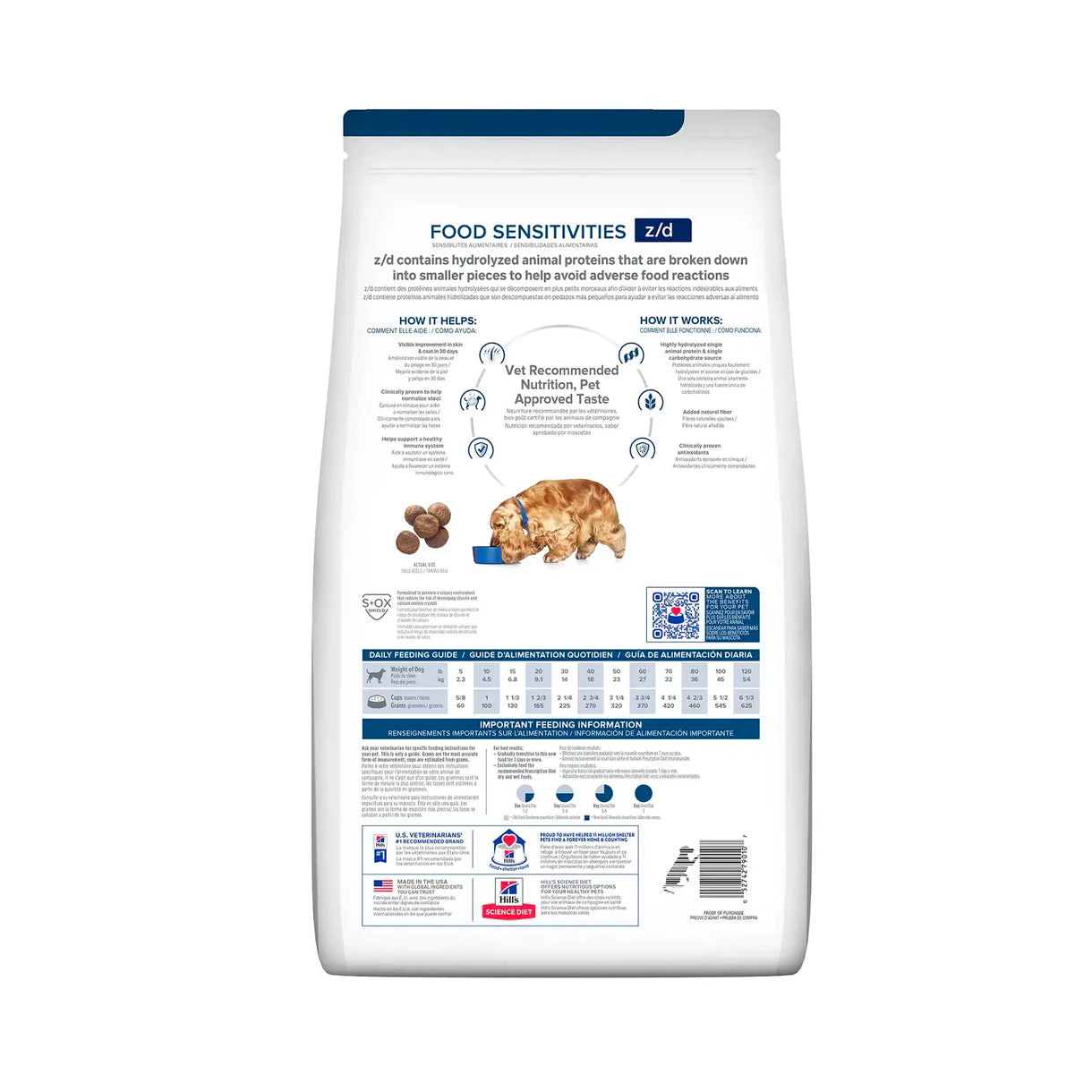 Hill's Prescription Diet - z/d Food Sensitivities (Dry)