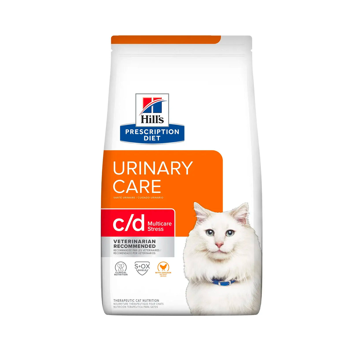 Hill's Prescription Diet - c/d Urinary Care Multicare Stress (Dry) 希爾思處方食品 - c/d 貓用泌尿道减壓配方