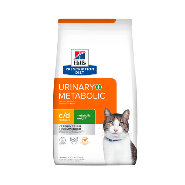 Hill's Prescription Diet -c/d Urinary +Metabolic (Dry) 希爾思處方食品 - Metabolic + c/d 貓用體重管理及泌尿系統護理配方