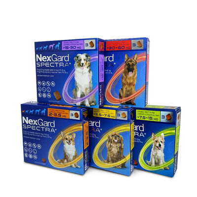 NexGard Spectra®驅蟲咀嚼片