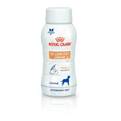 Royal Canin Veterinary Diet- Dog Gastrointestinal Low Fat Liquid 200ml